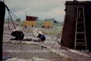 Pleiku Shower, urinals 1967